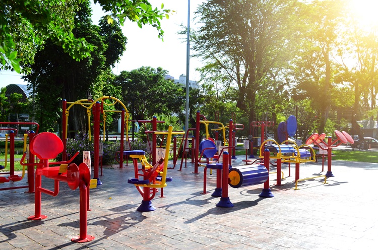 gym in park