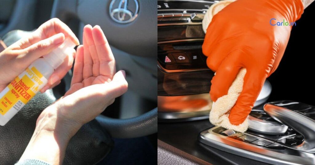 How to Sanitize Your Rented Car Properly