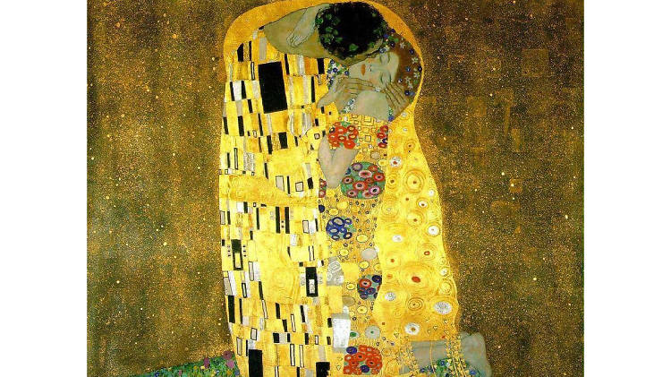 Gustav Klimt, The Kiss, 1907–1908