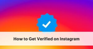 verified on Instagram