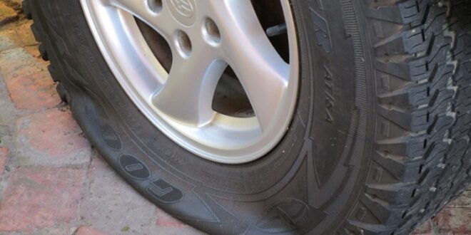 flat tyres