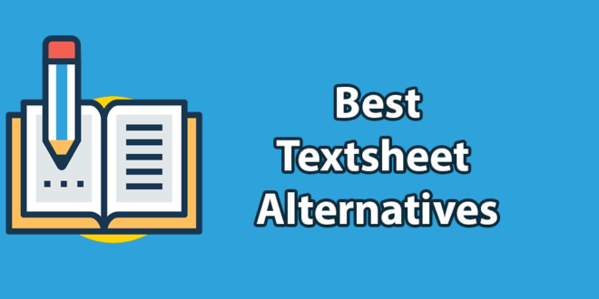 Best textsheet alternative for preparing exam