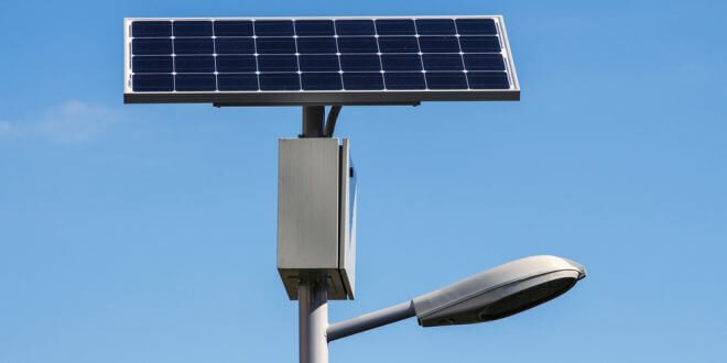 best solar led street light for industrial areas