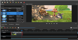 Drag and drop video editor