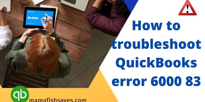 Quickbooks Error 6000 83