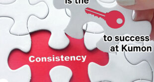 Consistency is the key to success at Kumon