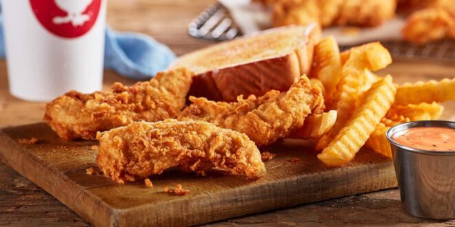 The Delicious Taste of Zaxby's Chicken Fingers & Buffalo Wings
