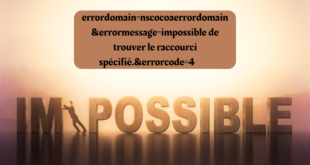 When resolving an error on a Mac OS X system, it is important to understand the root cause of the issue. This article will explain the NSCocoaErrorDomain & Error Message ‘Impossible de Trouver Le Raccourci Spécifié’, what it means, and how to troubleshoot and resolve this issue. What is NSCocoaErrorDomain & Error Message ‘Impossible de Trouver Le Raccourci Spécifié’? NSCocoaErrorDomain & Error Message ‘Impossible de Trouver Le Raccourci Spécifié’ is an error that occurs when attempting to access a shortcut on a Mac OS X system. The error code for the error is 4 and is typically accompanied by the error message ‘Impossible de trouver le raccourci spécifié’. This error usually occurs when attempting to open a file, folder, or application shortcut. Causes of the Error The NSCocoaErrorDomain & Error Message ‘Impossible de Trouver Le Raccourci Spécifié’ can be caused by a variety of factors. These include: 1. The shortcut has been deleted or moved to a different location on the system. 2. The shortcut is corrupt or damaged. 3. The shortcut is not compatible with the version of Mac OS X being used. 4. The shortcut was created with a different version of Mac OS X than is currently being used. Troubleshooting the Error In order to troubleshoot the NSCocoaErrorDomain & Error Message ‘Impossible de Trouver Le Raccourci Spécifié’, it is important to first identify the source of the error. This can be done by checking the following: 1. Check if the shortcut still exists in the same location it was created in. 2. Check if the shortcut is still compatible with the version of Mac OS X being used. 3. Check if the shortcut is still intact and not corrupt or damaged. 4. Check if the shortcut was created with a different version of Mac OS X than is currently being used. Resolving the Error Once the source of the error has been identified, the next step is to resolve the issue. Depending on the cause of the error, there are a variety of steps that can be taken to resolve the issue. These include: 1. If the shortcut has been moved or deleted, simply locate the shortcut and move it back to the original location. 2. If the shortcut is corrupt or damaged, try creating a new shortcut with the same parameters. 3. If the shortcut is not compatible with the version of Mac OS X being used, try updating the system to the latest version of Mac OS X. 4. If the shortcut was created with a different version of Mac OS X, try creating a new shortcut with the same parameters. Conclusion The NSCocoaErrorDomain & Error Message ‘Impossible de Trouver Le Raccourci Spécifié’ can be a difficult error to identify and troubleshoot. However, by understanding the source of the error, it is possible to effectively troubleshoot and resolve the issue. By following the troubleshooting steps outlined in this article, users should be able to effectively resolve the error and restore access to the shortcut in question.
