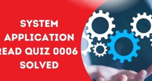System Application Read Quiz 0006