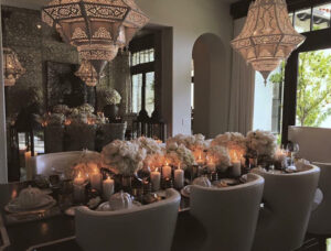 kardashian dining room