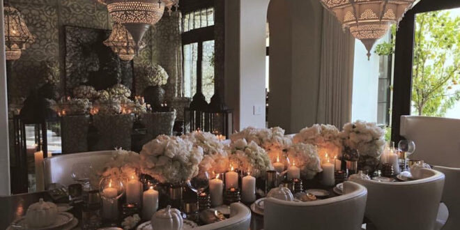 kardashian dining room