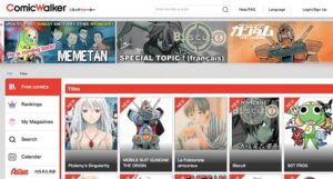 ComicWalker Love to Read Manga Online