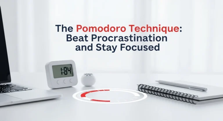 The Pomodoro Technique Beat Procrastination and Stay Focused