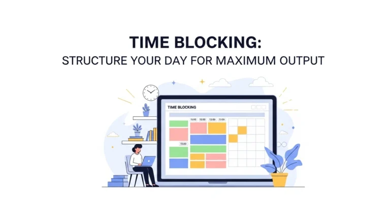 Time Blocking Structure Your Day for Maximum Output