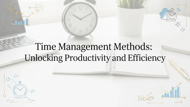 Time Management Methods: Unlocking Productivity and Efficiency